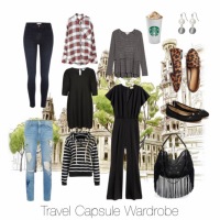 Travel Capsule Wardrobe: 9 Outfits
